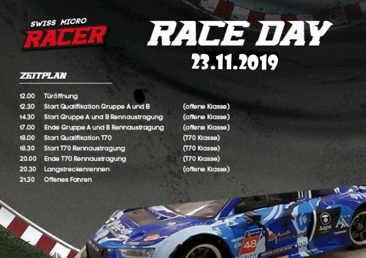 Read more about the article RaceDay 23.11.2019
