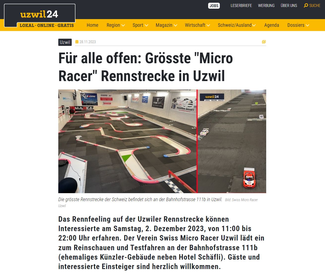 You are currently viewing Bericht zu Swissmicroracer auf Uzwil24 …